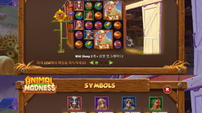 ★ 미친 동물의광기 가 시작 된다!! / Animal Madness - Play'n GO