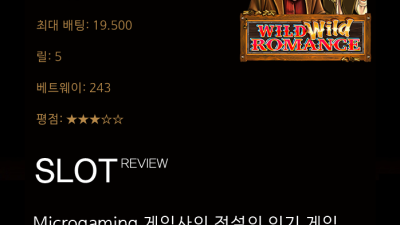 ★ 오래 기다렸다! 12년만에 다시 돌아온 임모르탈 로맨스2 / Wild Wild Romance - 마이크로 게이밍 ( Microgaming )