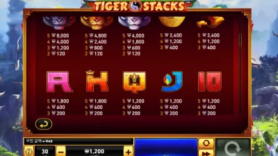 [슬롯리뷰]TIGER STACKS(타이거스택스) PALYTECH(플레이테크)