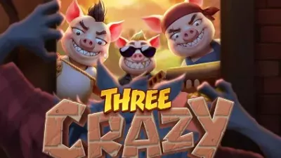 [슬롯리뷰]쓰리 크레이지 피기스(Three Crazy Pigies) - PG소프트