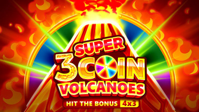 3 Super Coin Volcanoes: Hit the Bonus