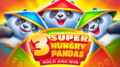 3 Super Hungry Pandas