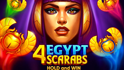 4 Egypt Scarabs: Hold and Win